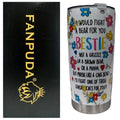 Premium Drinkware - Bestie Flowers - 20OZ