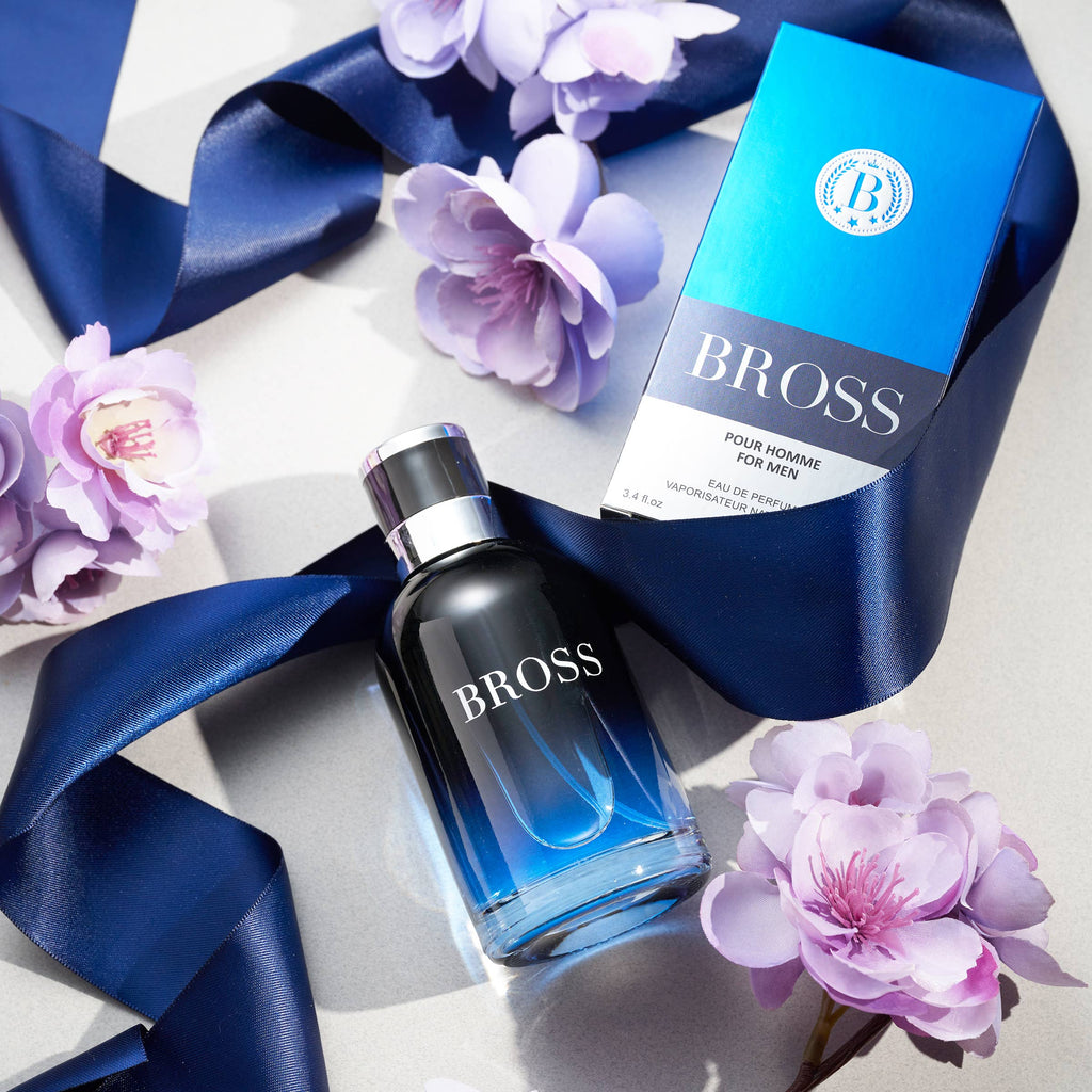 Mens Cologne BROSS 3.4oz Eau De Parfum Spray, Masculine Mist