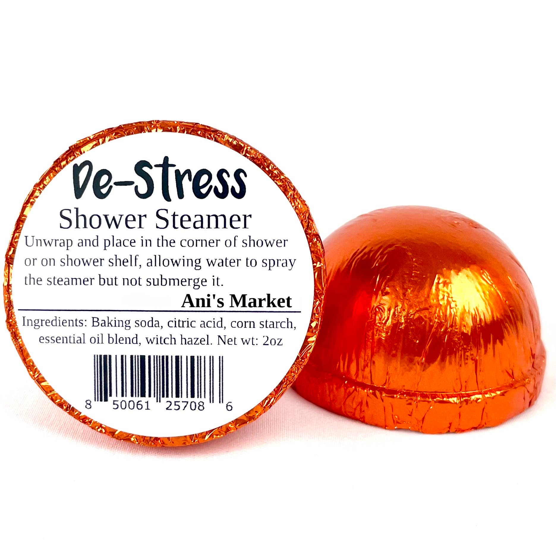 Stress Relief Shower Steamer – Tangerine Ginger