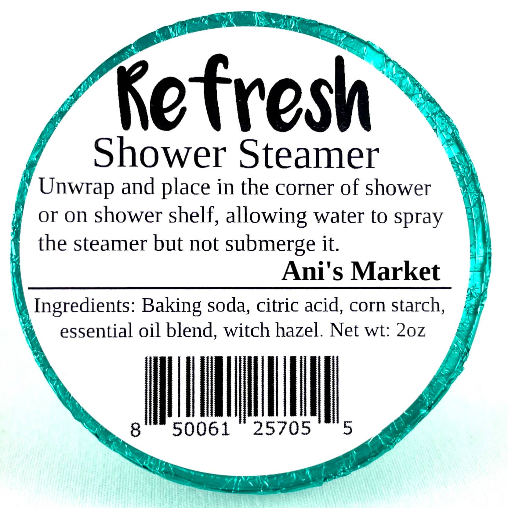 Refreshing Shower Steamer – Lemon Mint Aromatherapy