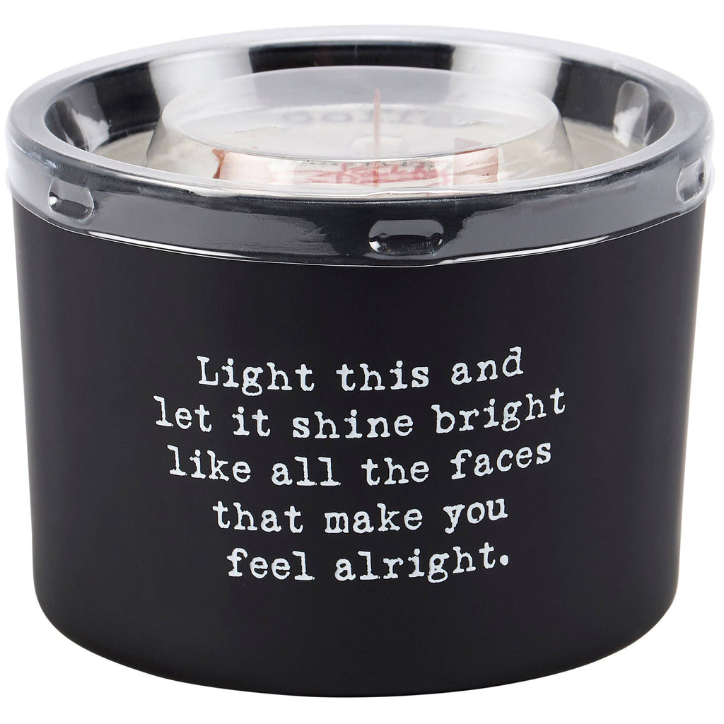 Friends Poetry Candle