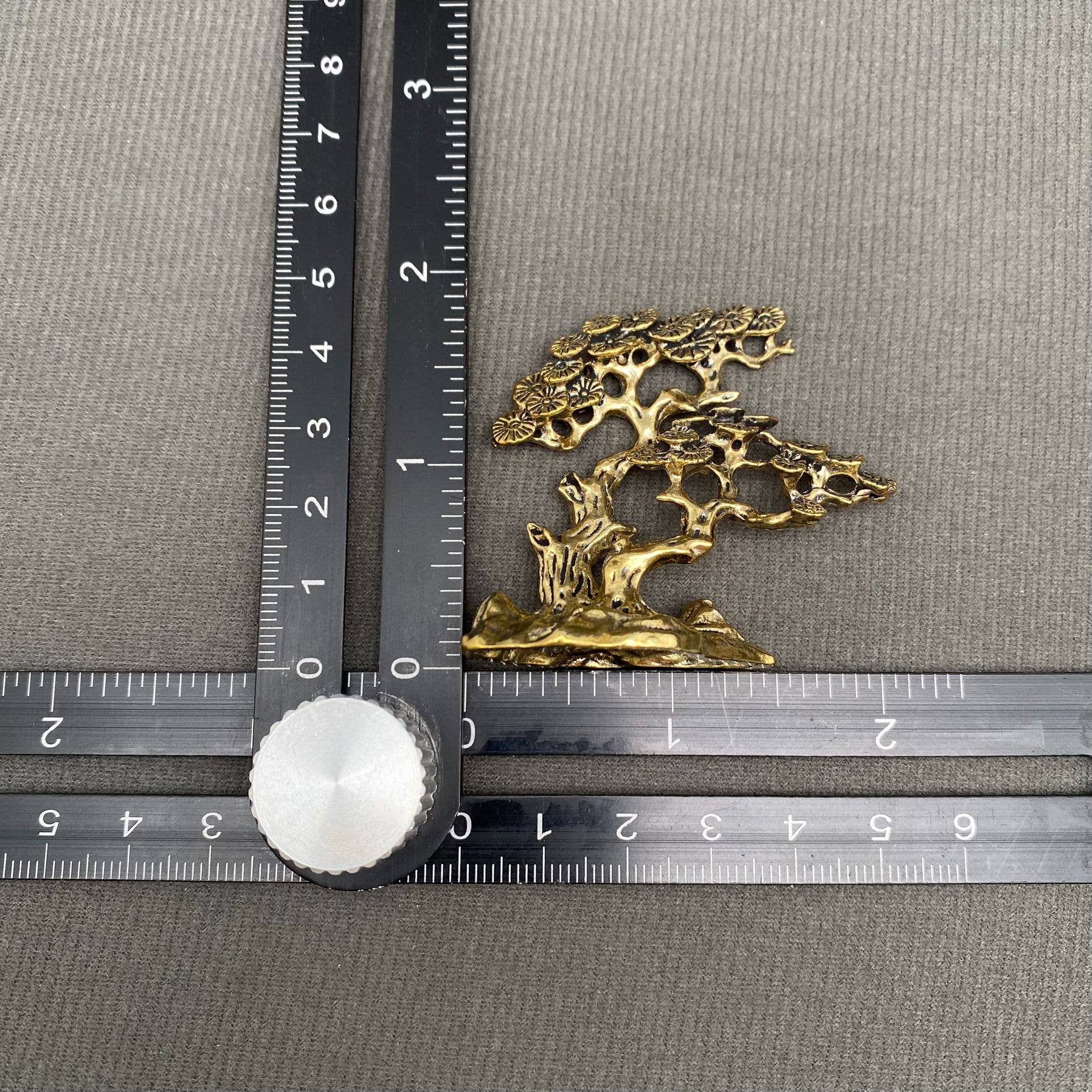 Brass Plum Blossom Tree Crafts Decoration Desktop Ornaments
