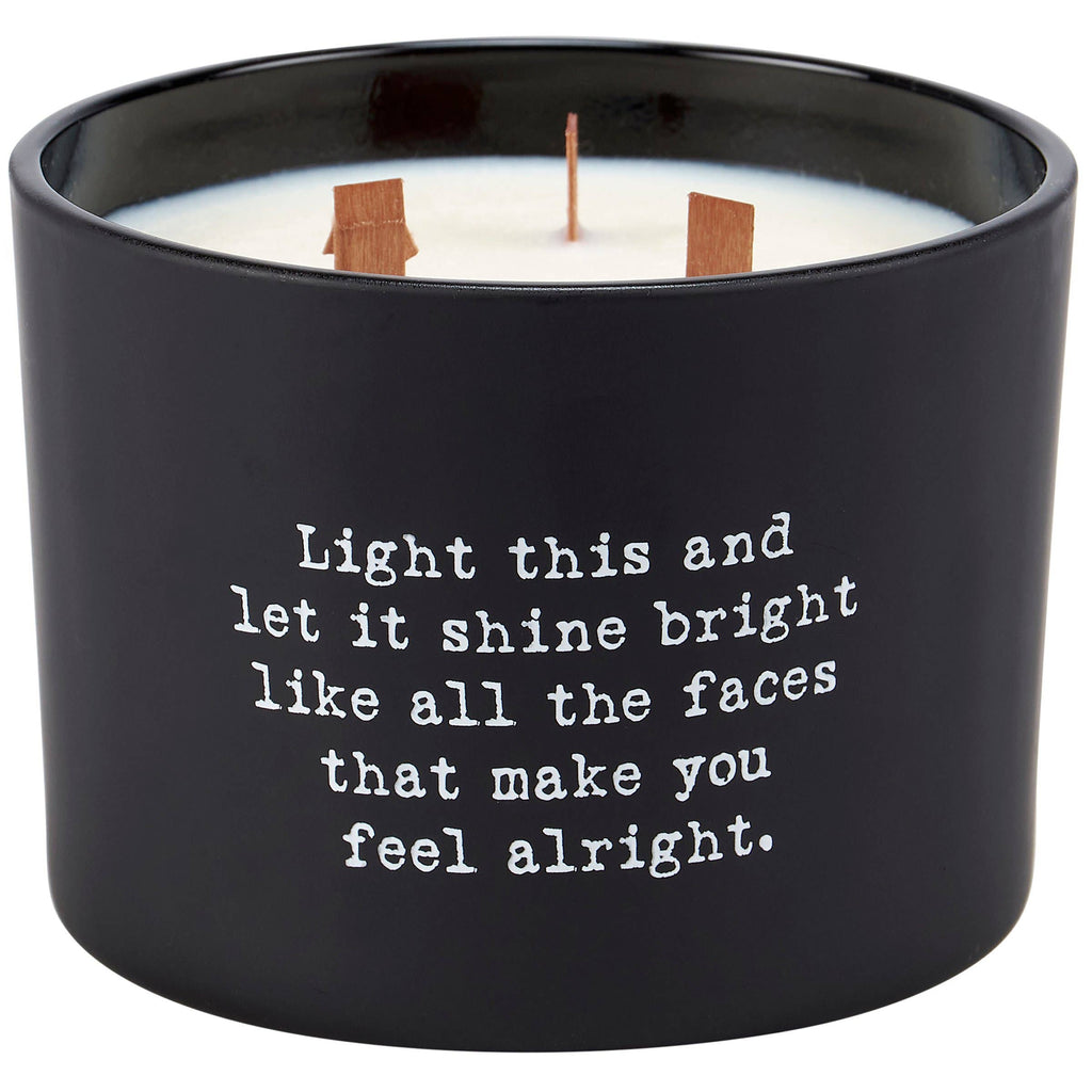 Friends Poetry Candle