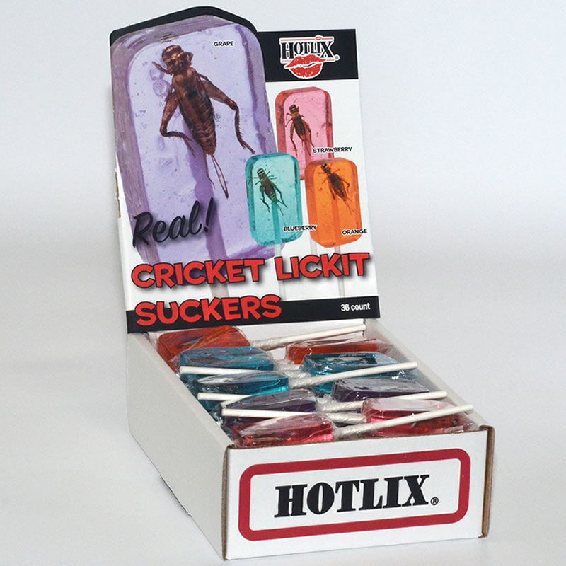 Hotlix Cricket Lick-It Suckers