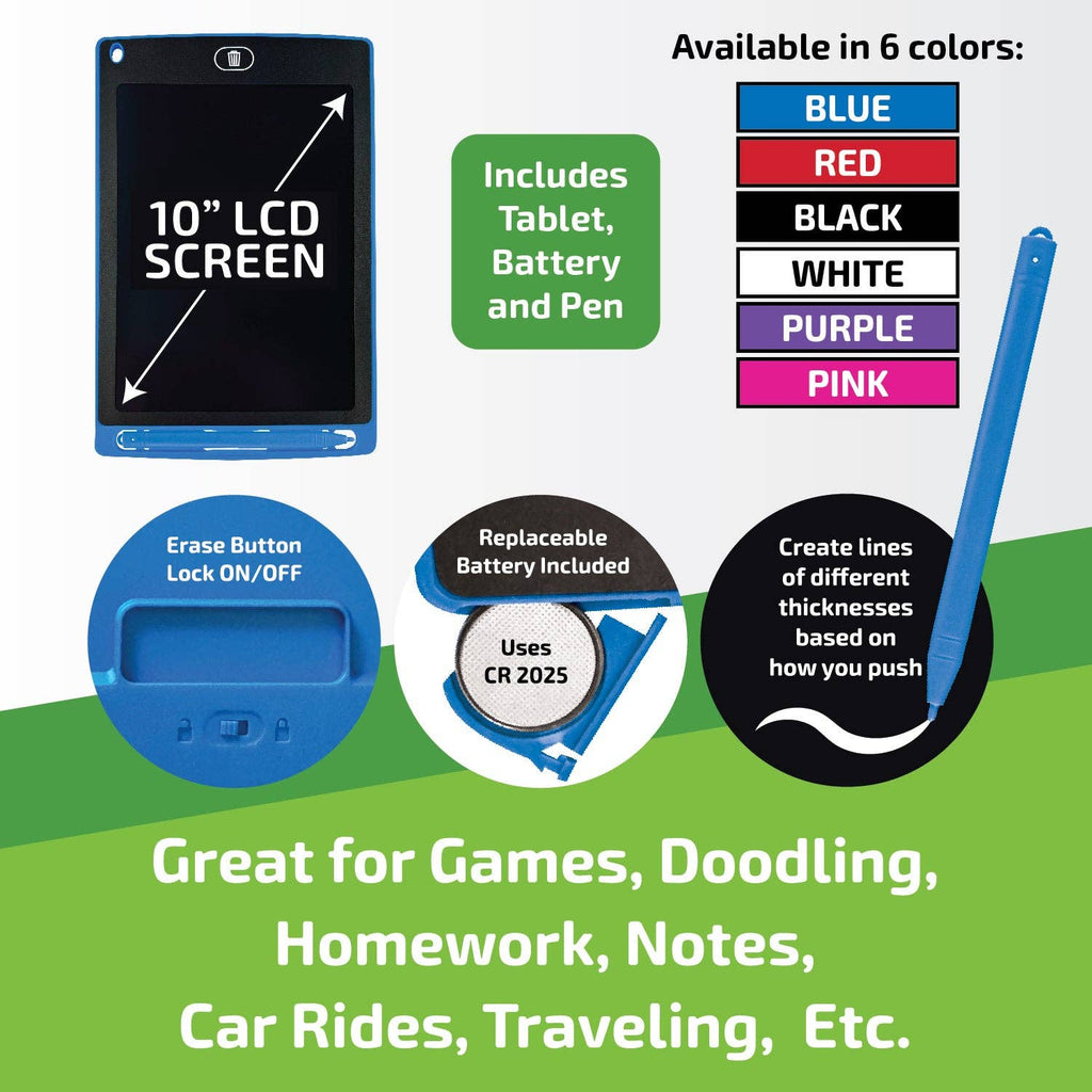 Gadget Gear Reusable LCD Drawing Tablet