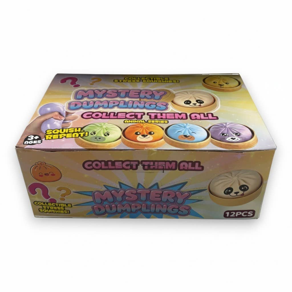 Mystery Squishy Dumplings - Animal Series