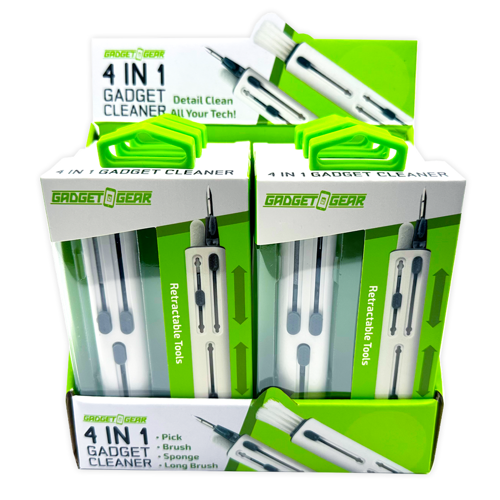 Gadget Gear 4 in 1 Tech Cleaner Tool Set