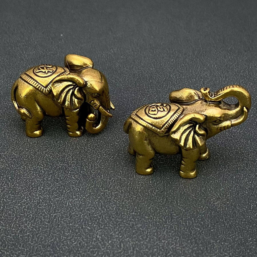 Brass Elephant Crafts Desktop Ornaments Decoration