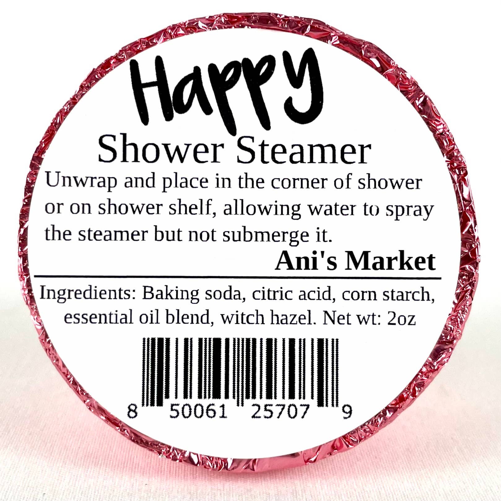 Mood Boost Shower Steamer – Vanilla Ylang Citrus