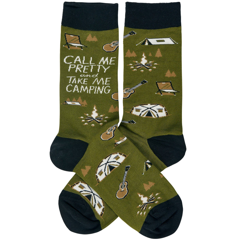 Take Me Camping Socks