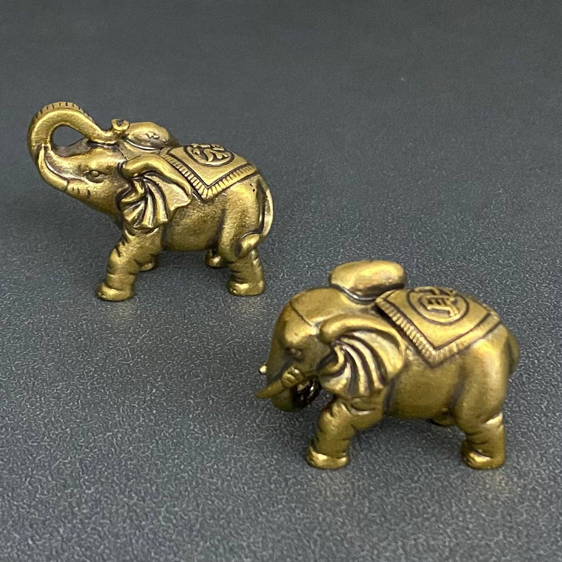 Brass Elephant Crafts Desktop Ornaments Decoration