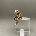 Brass Frog Crafts Decoration Desktop Ornaments