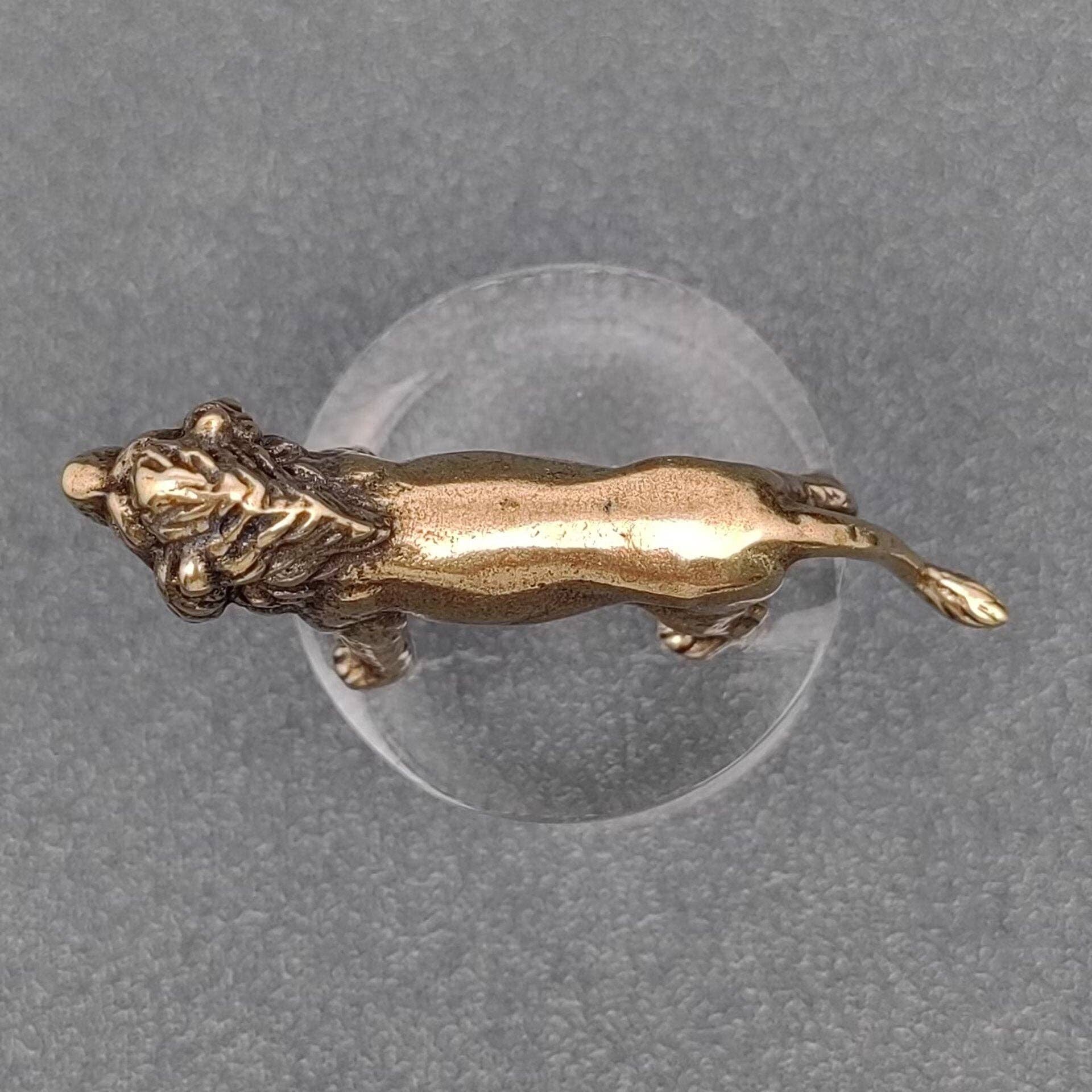 Brass Lion Desktop Ornaments Decorations