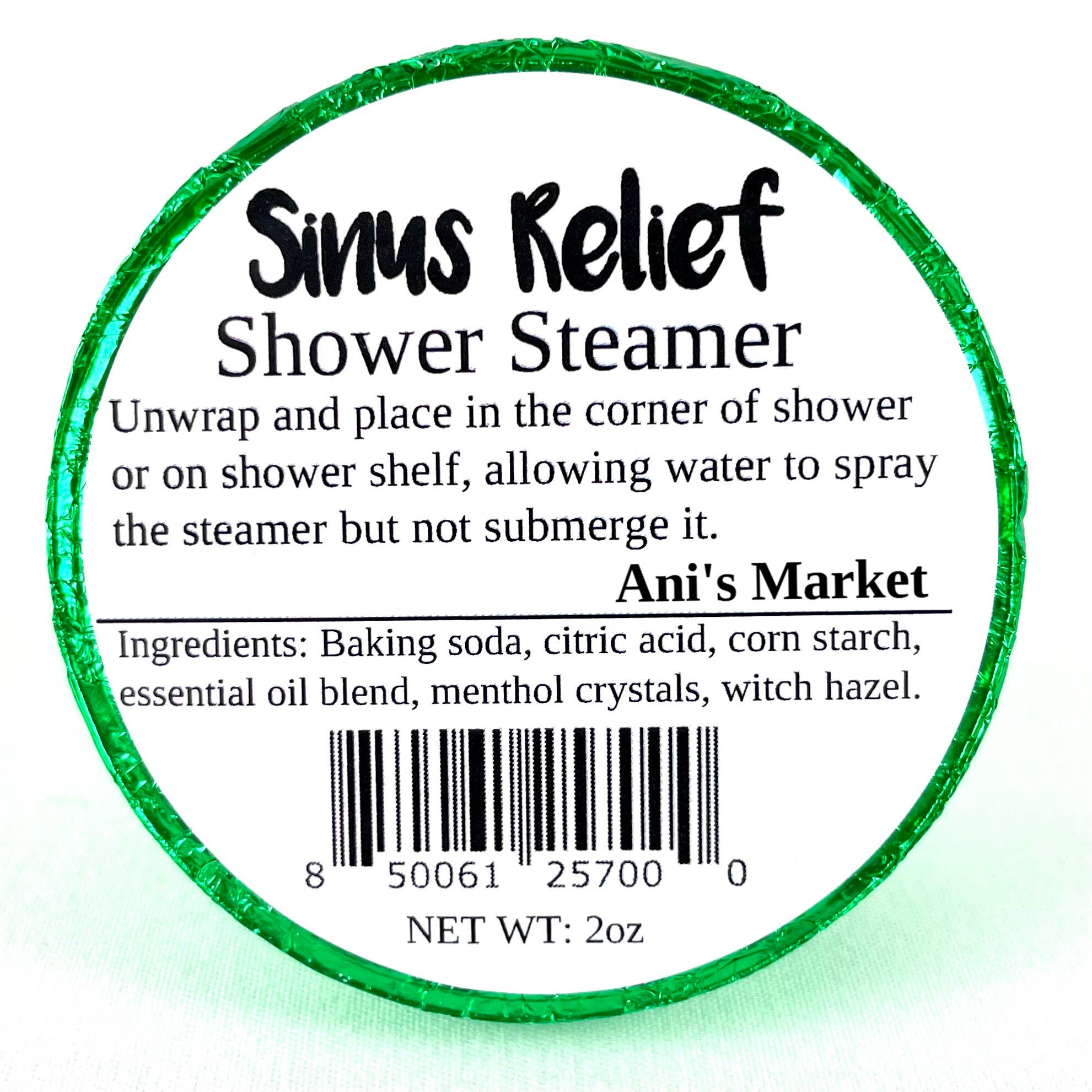 Sinus Relief Shower Steamer – Eucalyptus Peppermint
