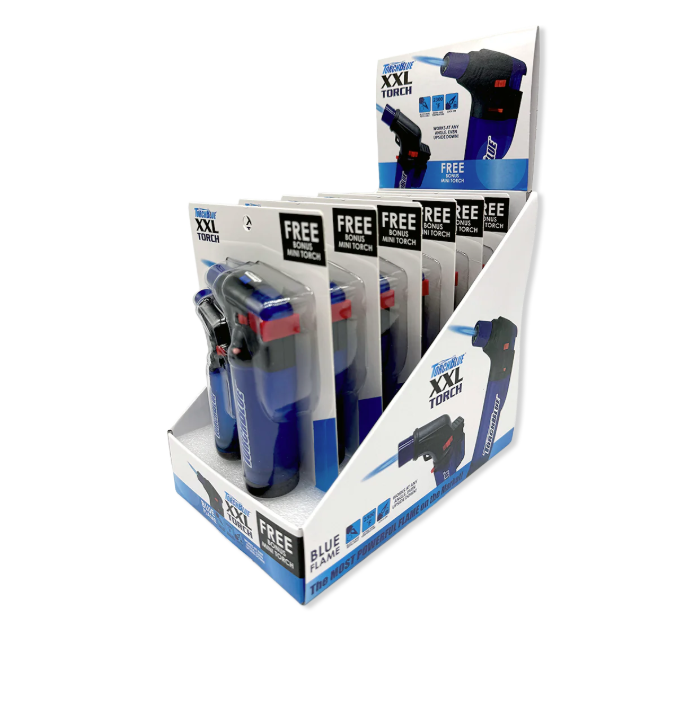 XXL Torch Lighter & Bonus Mini Torch 2-Pack Set