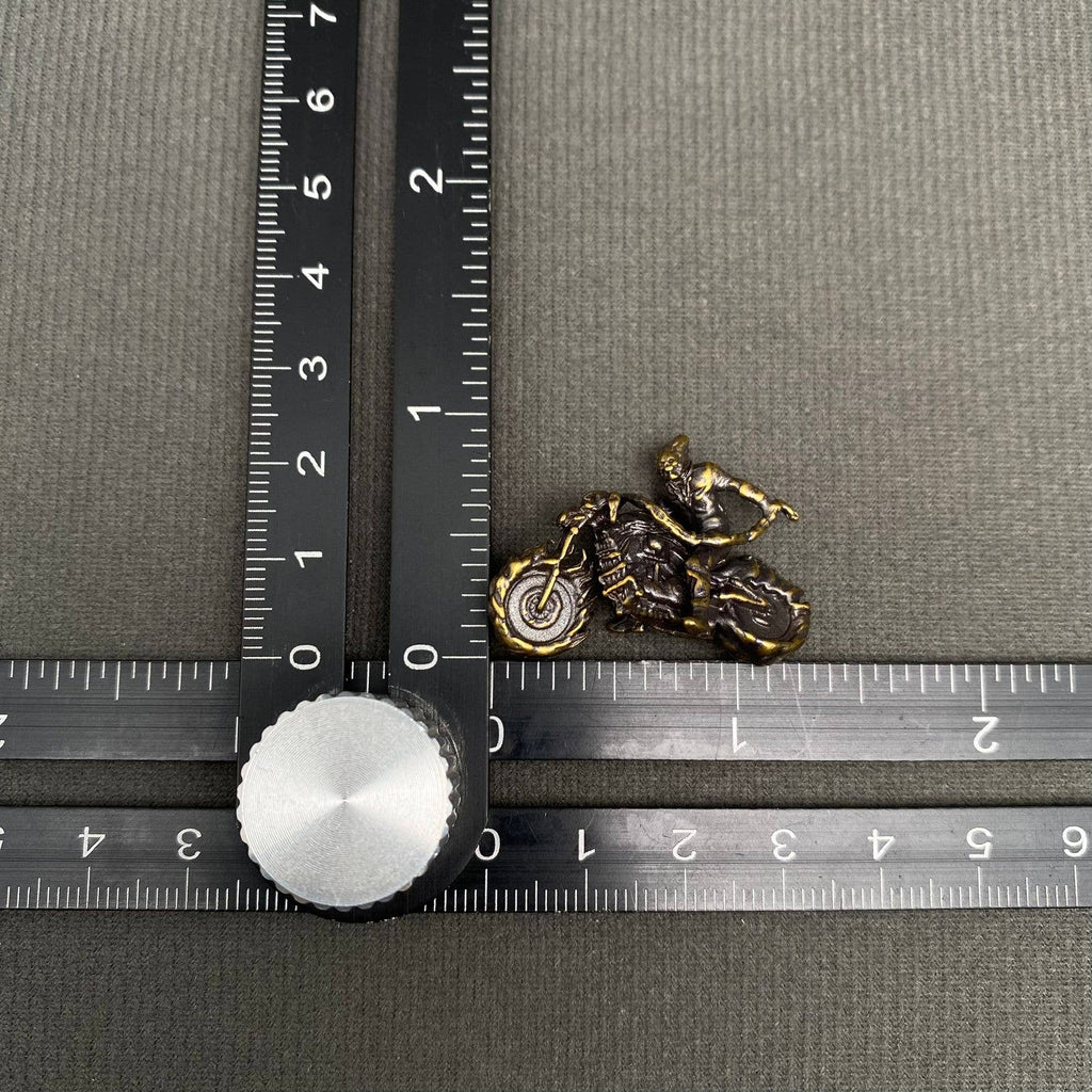Brass Skeleton Rider Crafts Decoration Desktop Ornaments
