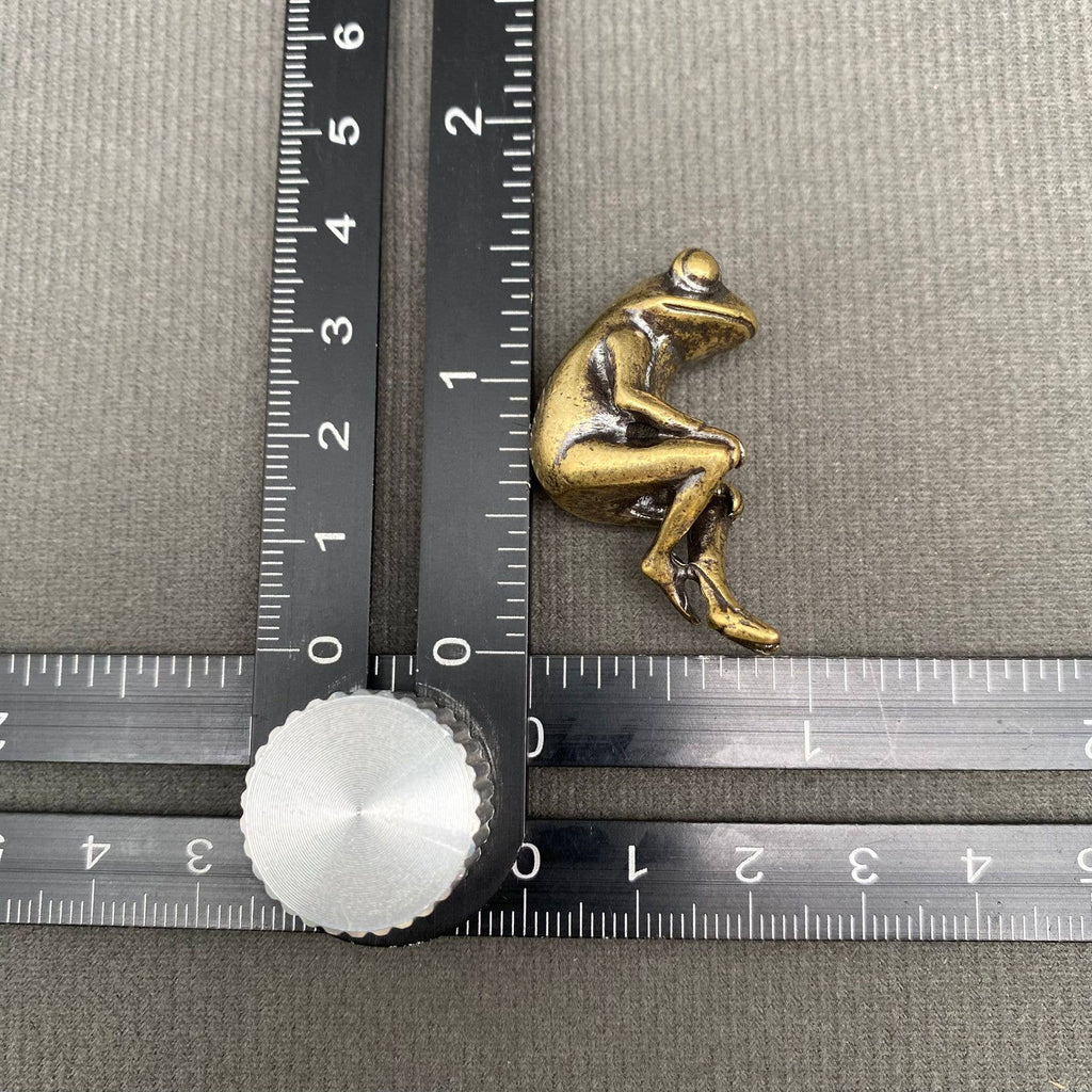 Brass Frog Crafts Decoration Desktop Ornaments
