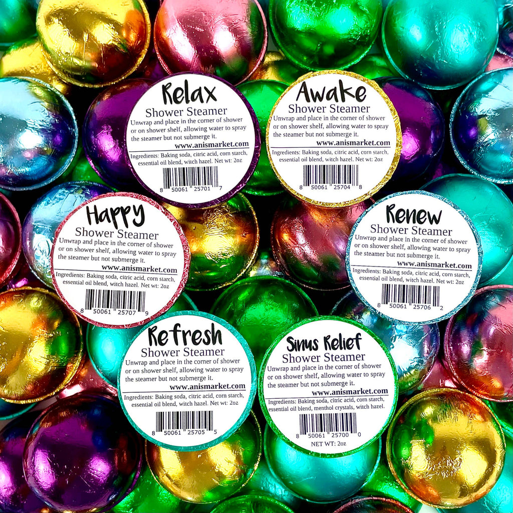 Stress Relief Shower Steamer – Tangerine Ginger