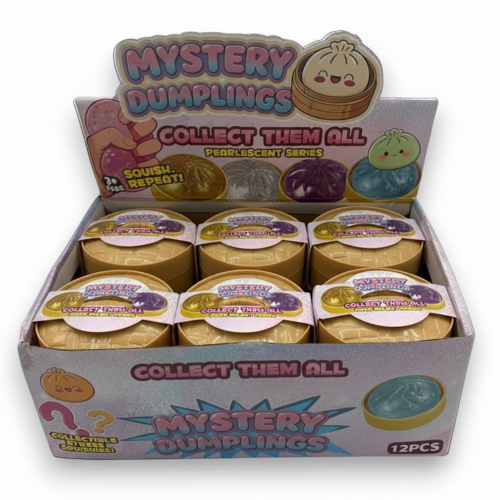 Mystery Squishy Dumplings - Pearlescent Series 12ct
