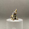 Brass Rhinoceros Crafts Decoration Desktop Ornaments