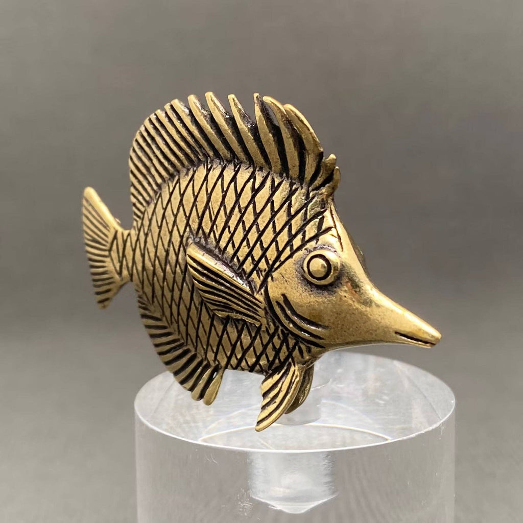 Brass Fish Crafts Decoration Desktop Ornaments