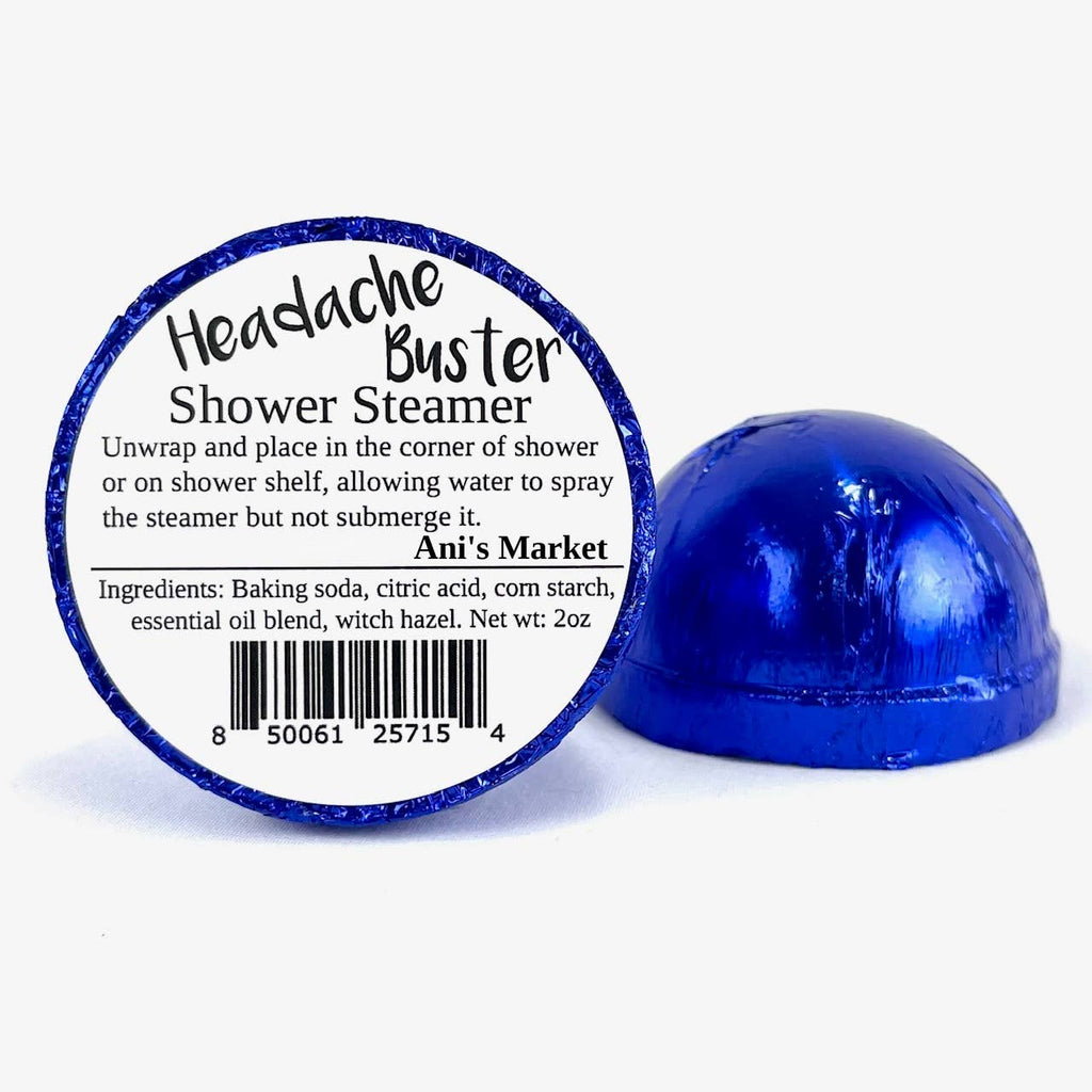 Headache Relief Shower Steamer – Peppermint Eucalyptus Lime