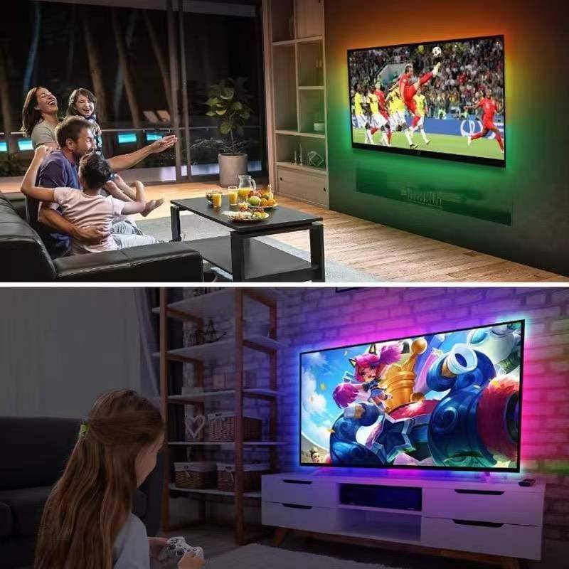 Sound Activated Multi-Color LED Light Strips- 15/20/30/50 ft