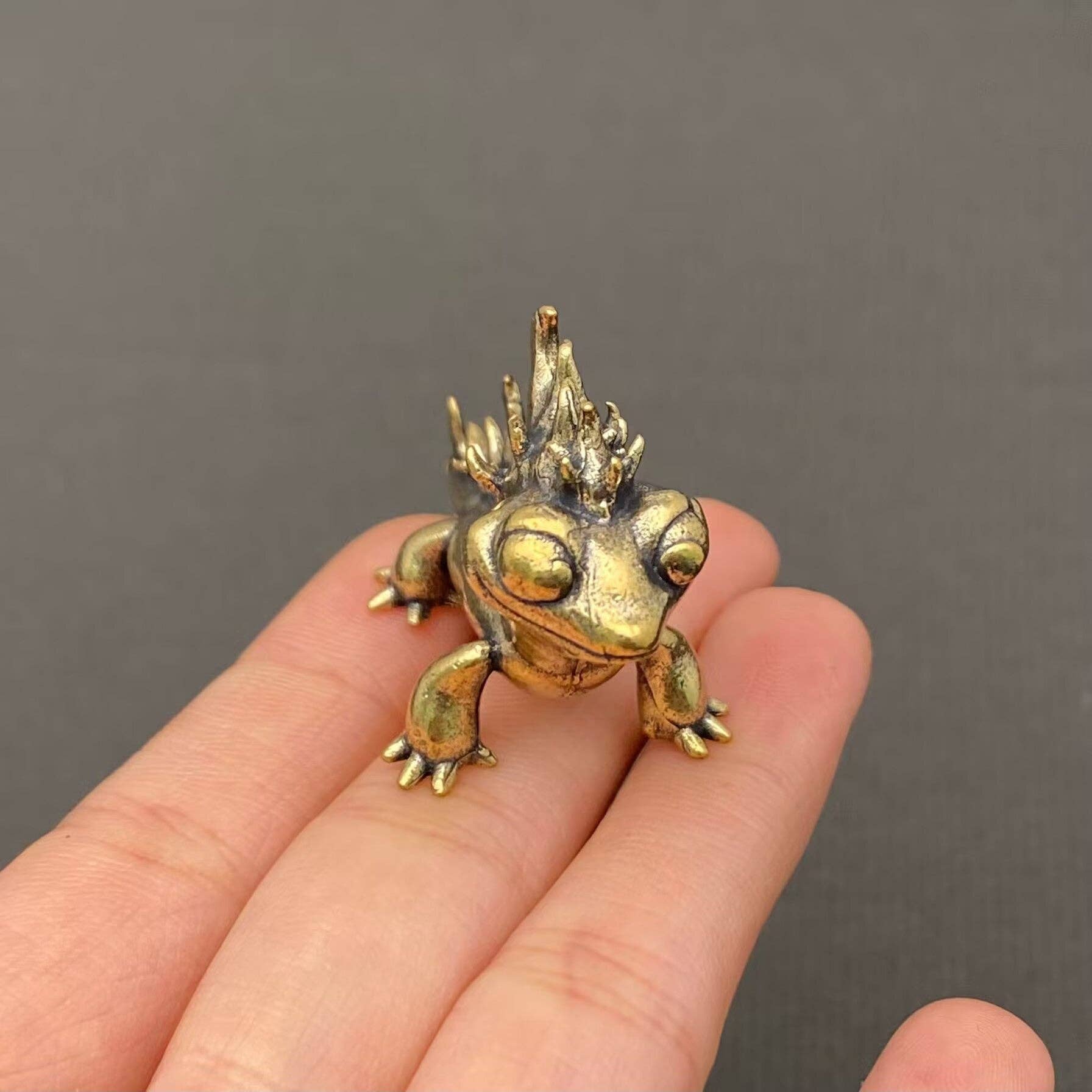 Brass Fire Dragon Crafts Desktop Ornaments Decoration