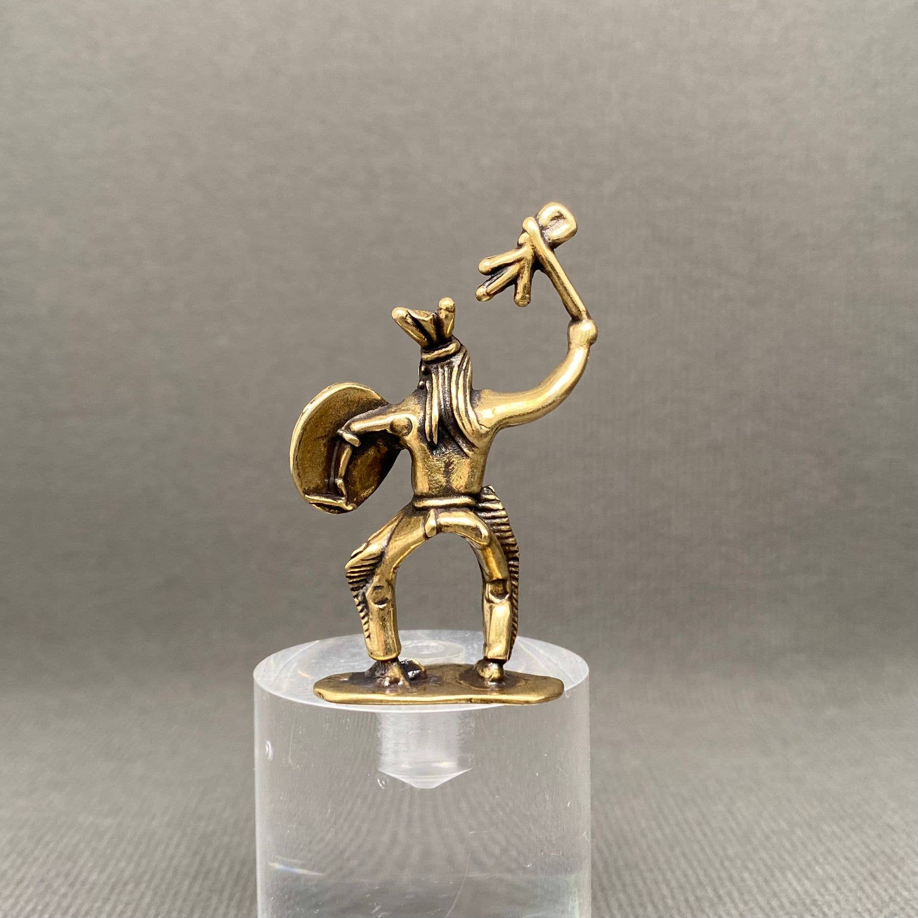 Indian Warriors Brass Crafts Decoration Desktop Ornaments