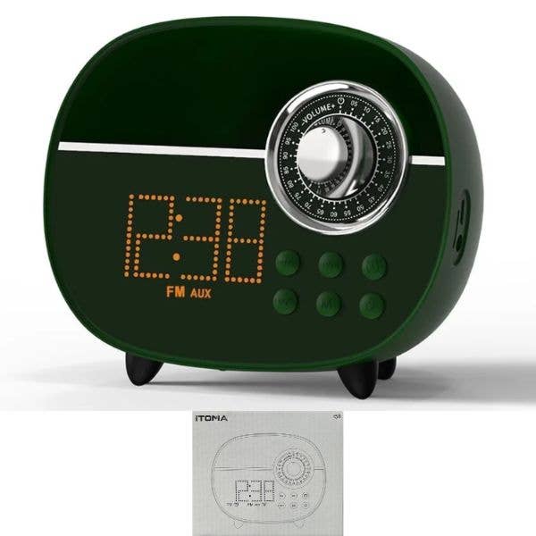 Itoma Digital Bluetooth Radio/Speaker/Alarm
