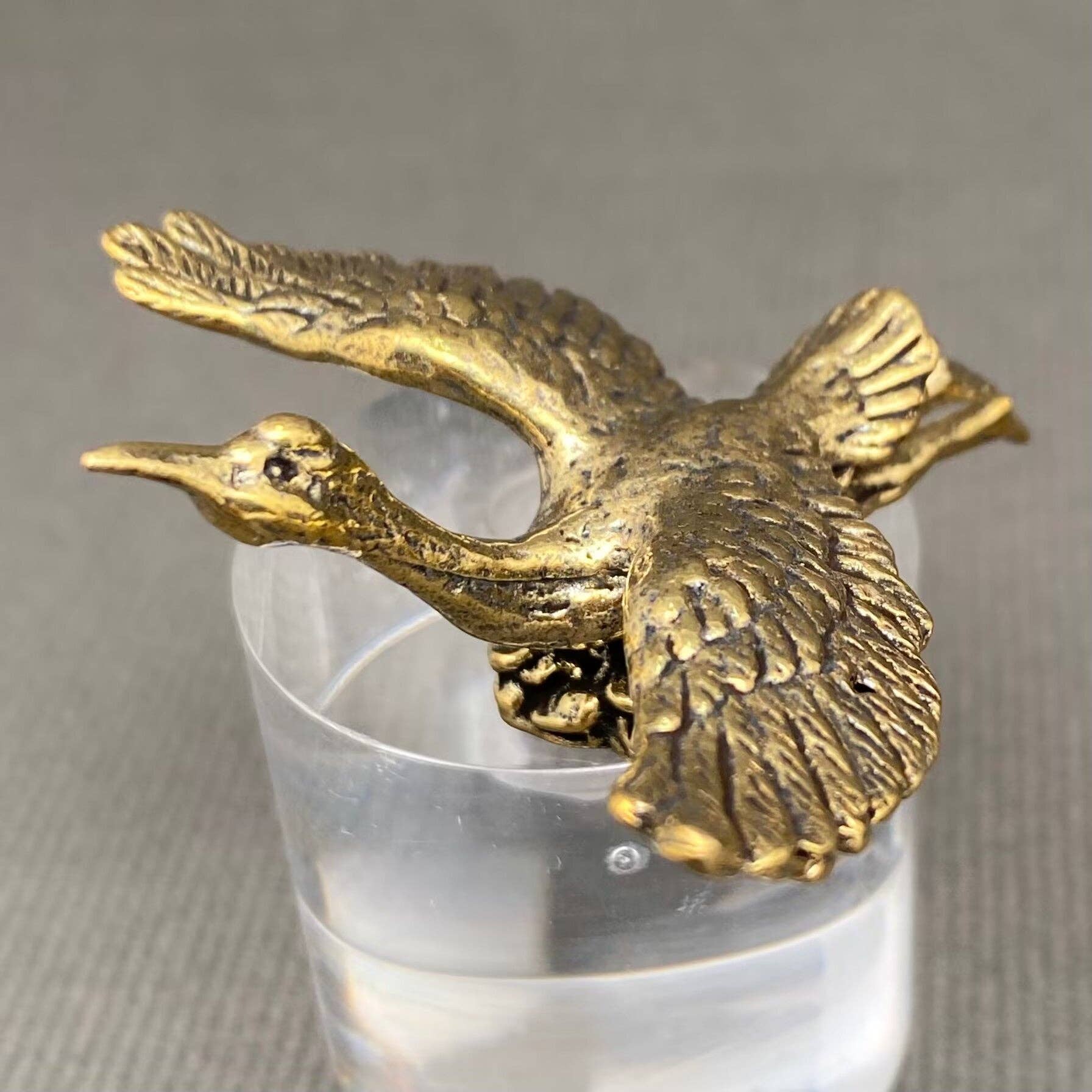 Brass Wild Goose Crafts Decoration Desktop Ornaments