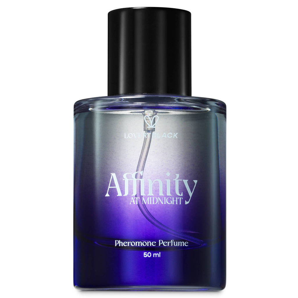 LoveryBlack Affinity At Midnight Pheromone Perfume – 50ml