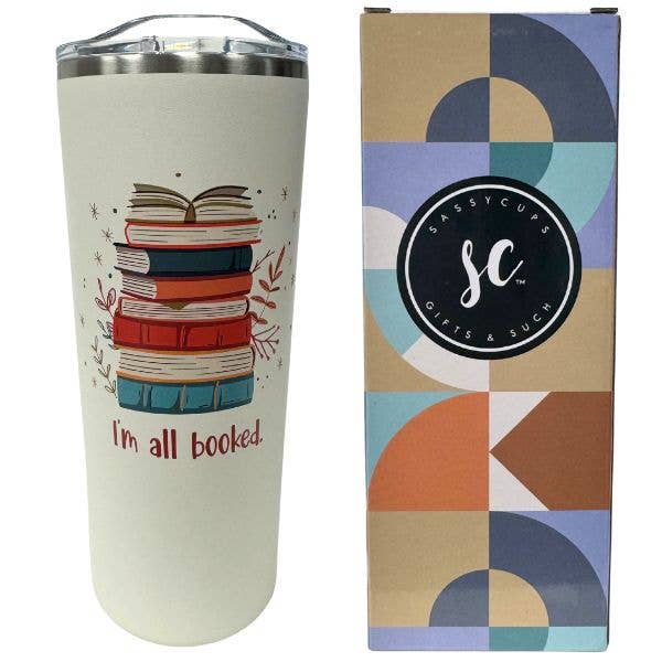 Im All Booked 22OZ Premium Stainless Steel