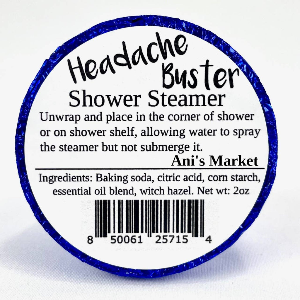 Headache Relief Shower Steamer – Peppermint Eucalyptus Lime