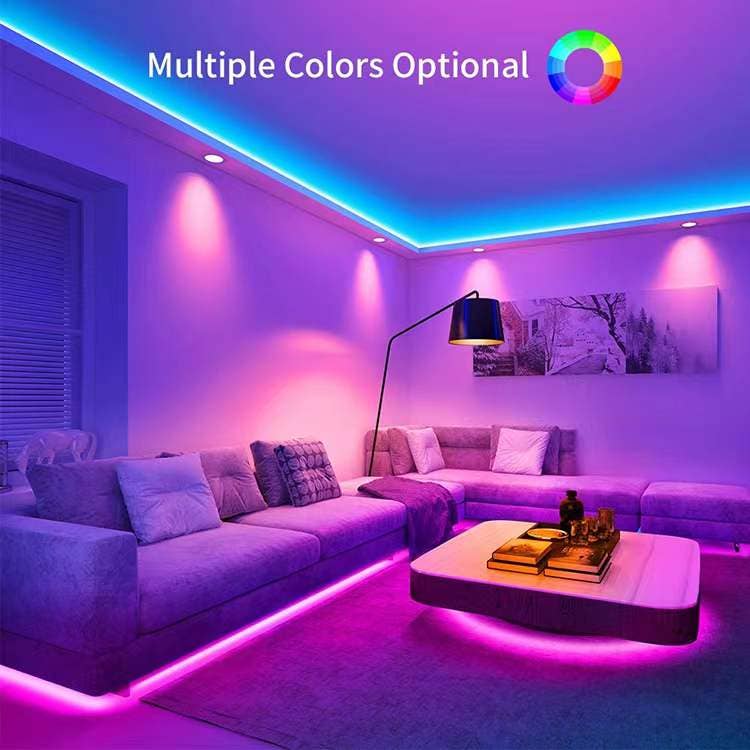 Sound Activated Multi-Color LED Light Strips- 15/20/30/50 ft