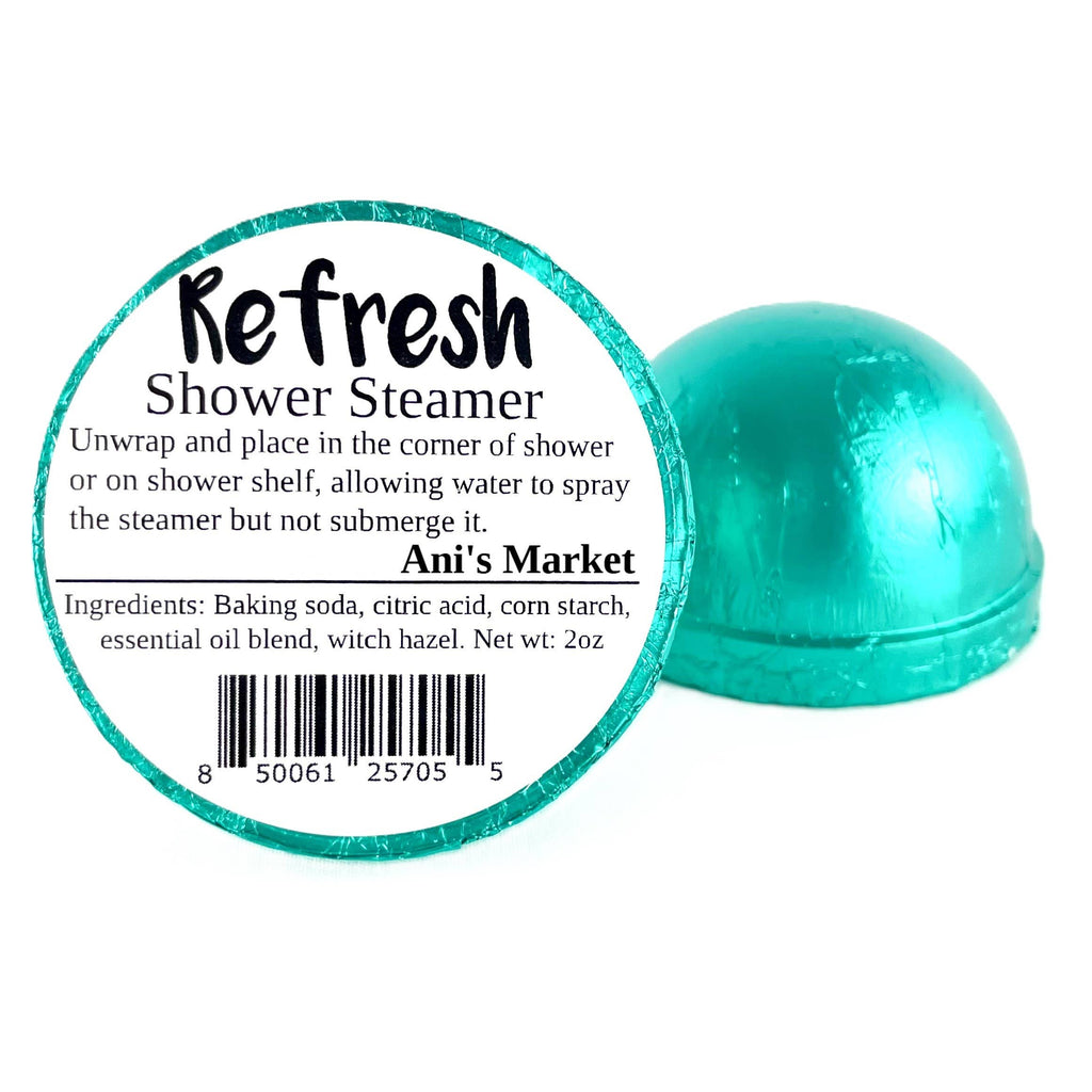 Refreshing Shower Steamer – Lemon Mint Aromatherapy