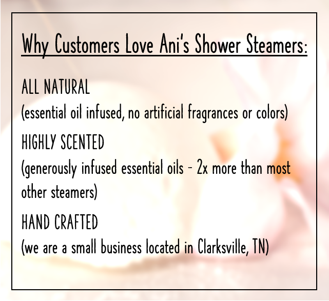 Relaxing Shower Steamer – Lavender Aromatherapy