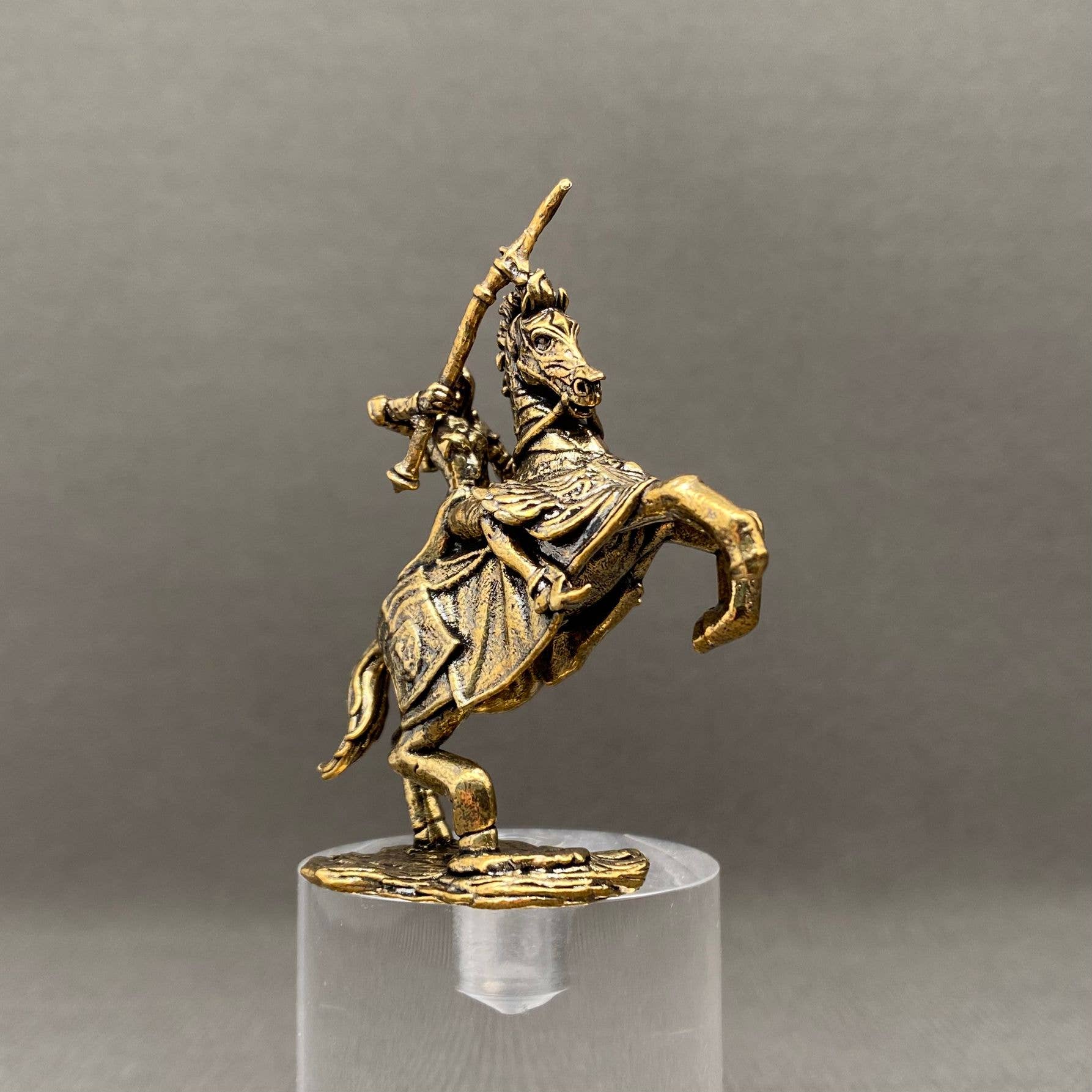 Brass Female Knight Crafts Decoration Desktop Ornaments