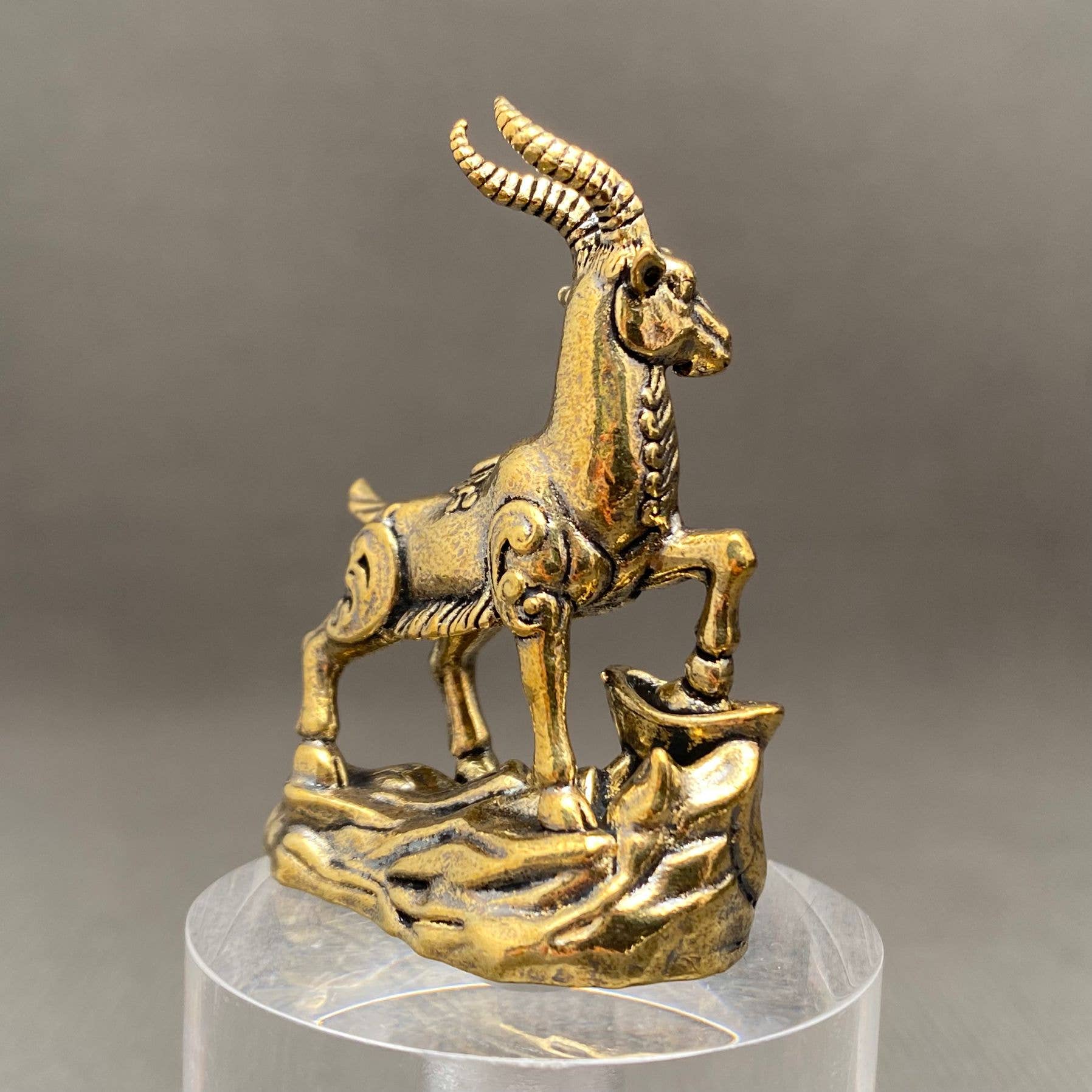 Brass Antelope Crafts Decoration Desktop Ornaments