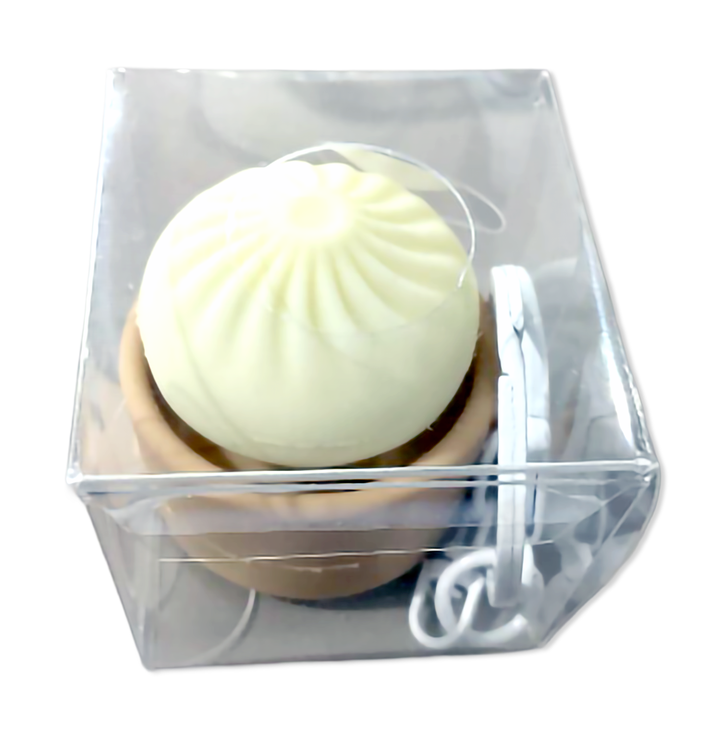 Fun Doh Dumpling Light-Up Click Fidget Keychain