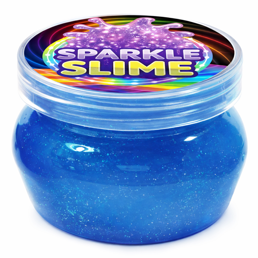 Fun Doh Glitter Slime Sensory Fidget Assortment