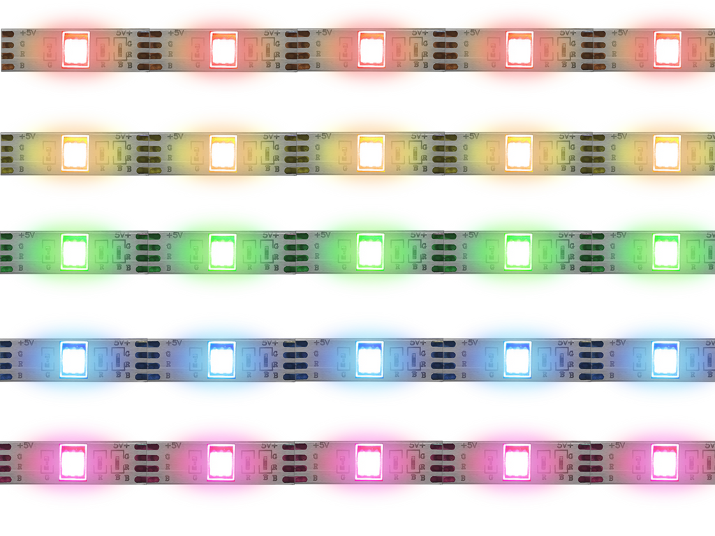 Sound Activated Multi-Color LED Light Strips- 15/20/30/50 ft