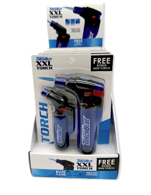 XXL Torch Lighter & Bonus Mini Torch 2-Pack Set