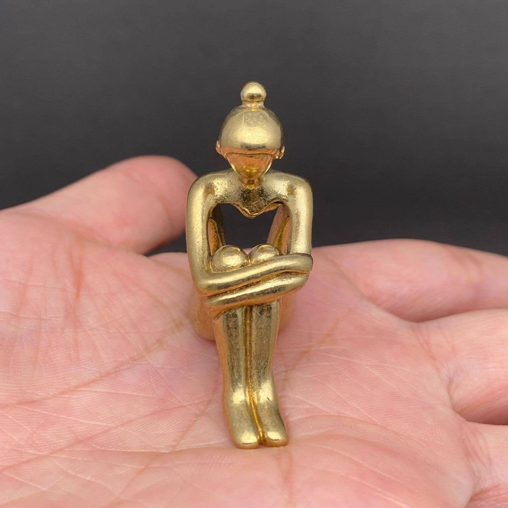 Multiple Styles Brass Statuette Crafts Desktop Ornaments
