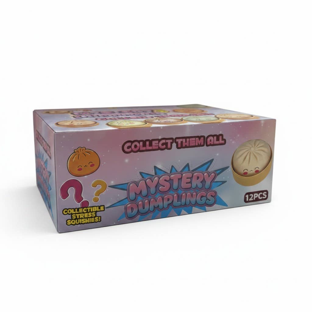 Mystery Squishy Dumplings - Emoji Series 12ct