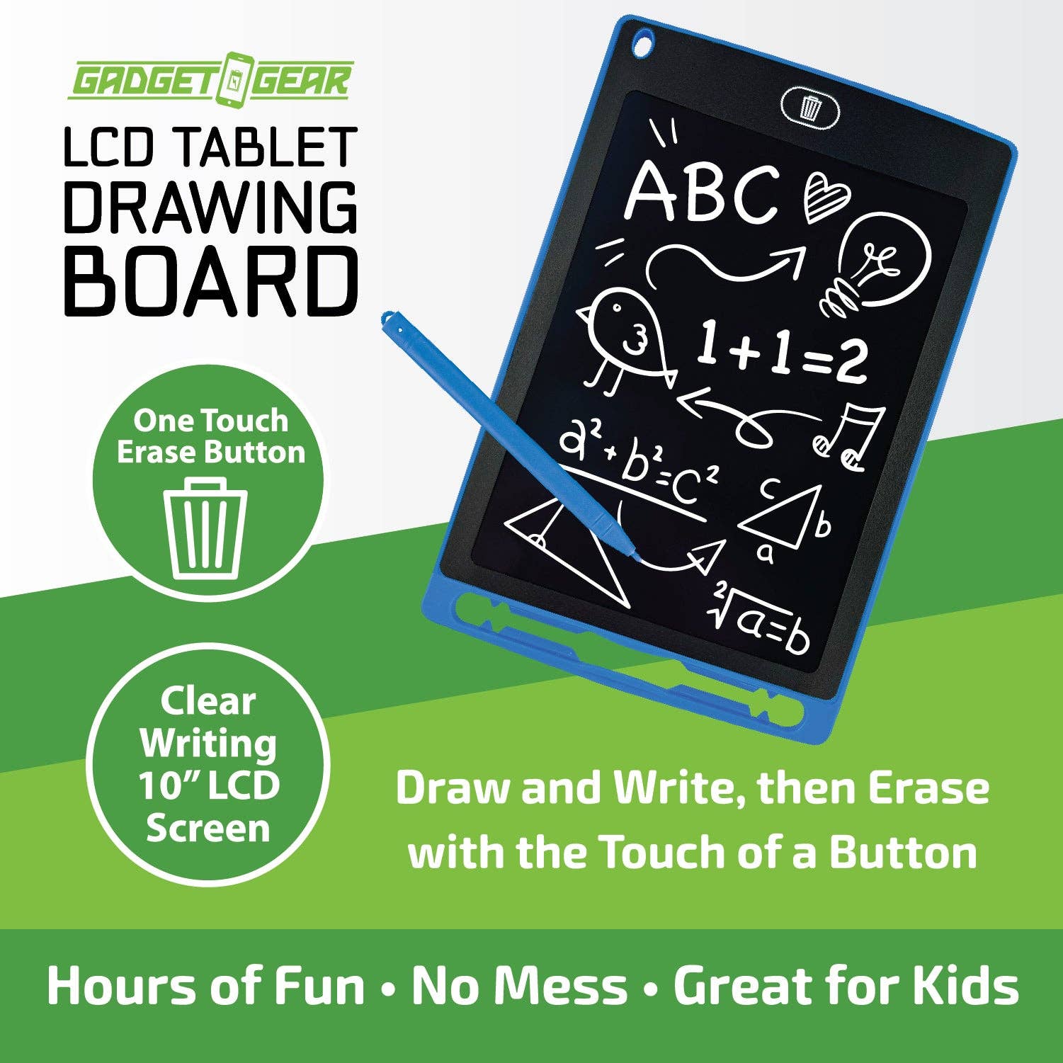 Gadget Gear Reusable LCD Drawing Tablet